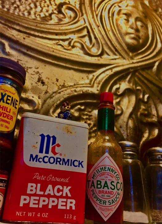 Tabasco Sauce along with other spices