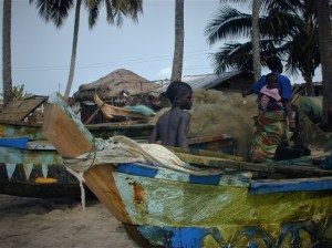 Painted Fishing Boats