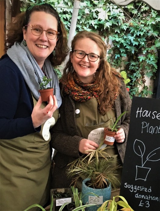 Sarah and Fay - founders of PlantSwap UK
