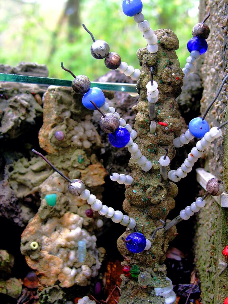 Ava Maria grotto miniature glass bead tree
